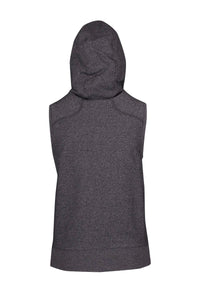 Ladies/Junior Heather SLEEVELESS ZIP Hoodies - Greatness Range - kustomteamwear.com