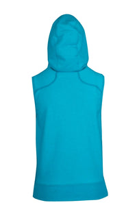 Ladies/Junior Heather SLEEVELESS ZIP Hoodies - Greatness Range - kustomteamwear.com
