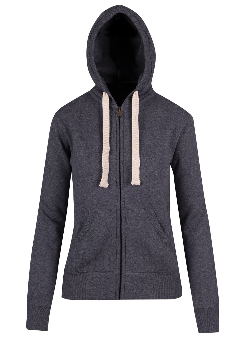 Ladies/Junior Heavy Zip Fleece Hoodie - kustomteamwear.com
