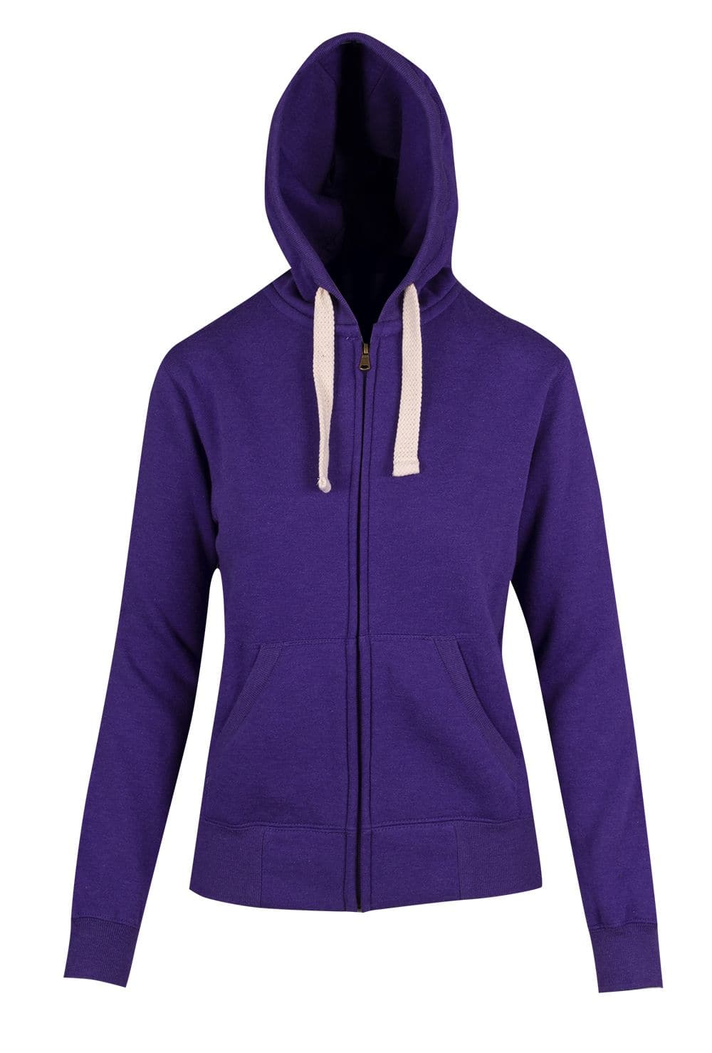 Ladies/Junior Heavy Zip Fleece Hoodie - kustomteamwear.com