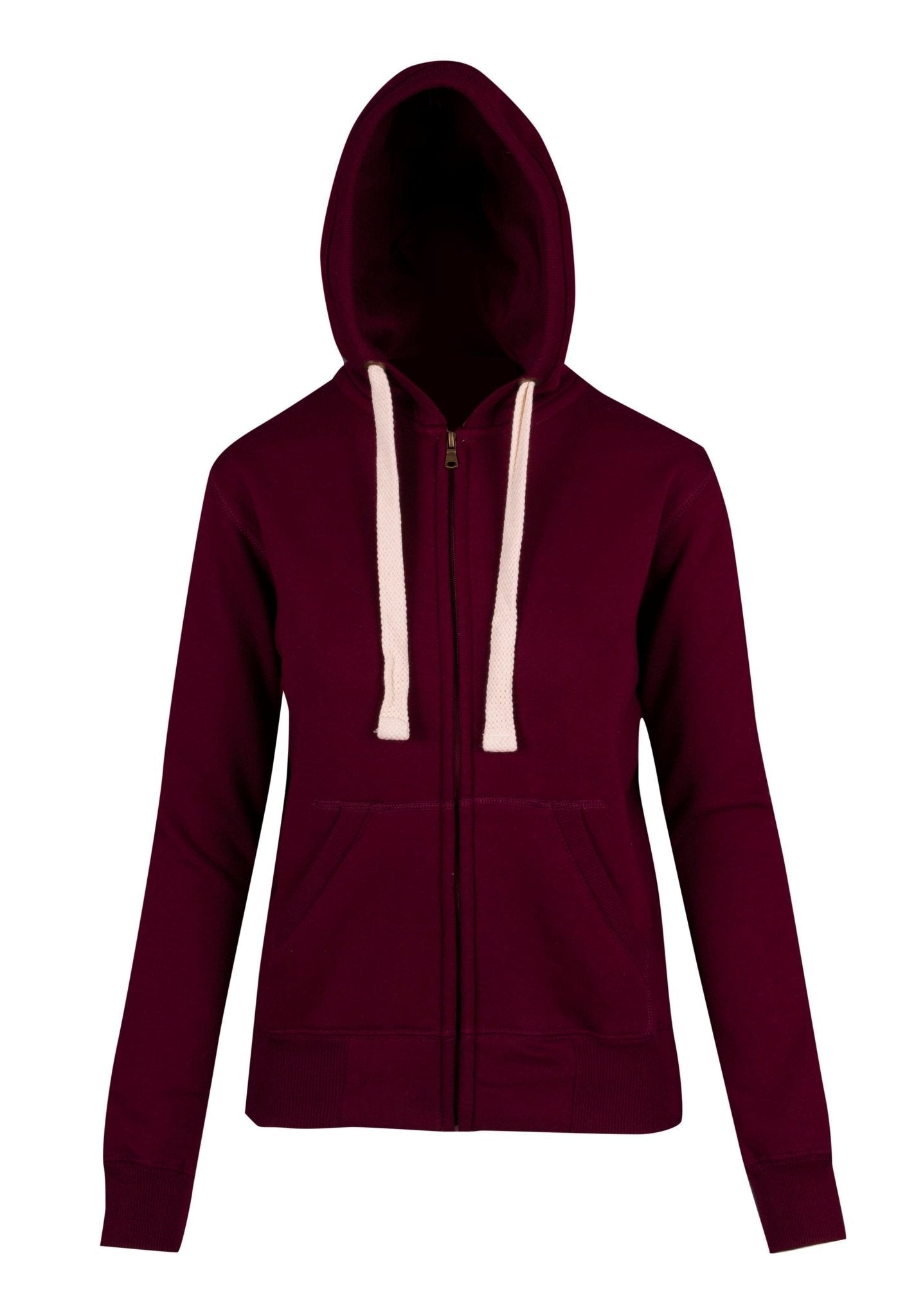 Ladies/Junior Heavy Zip Fleece Hoodie - kustomteamwear.com