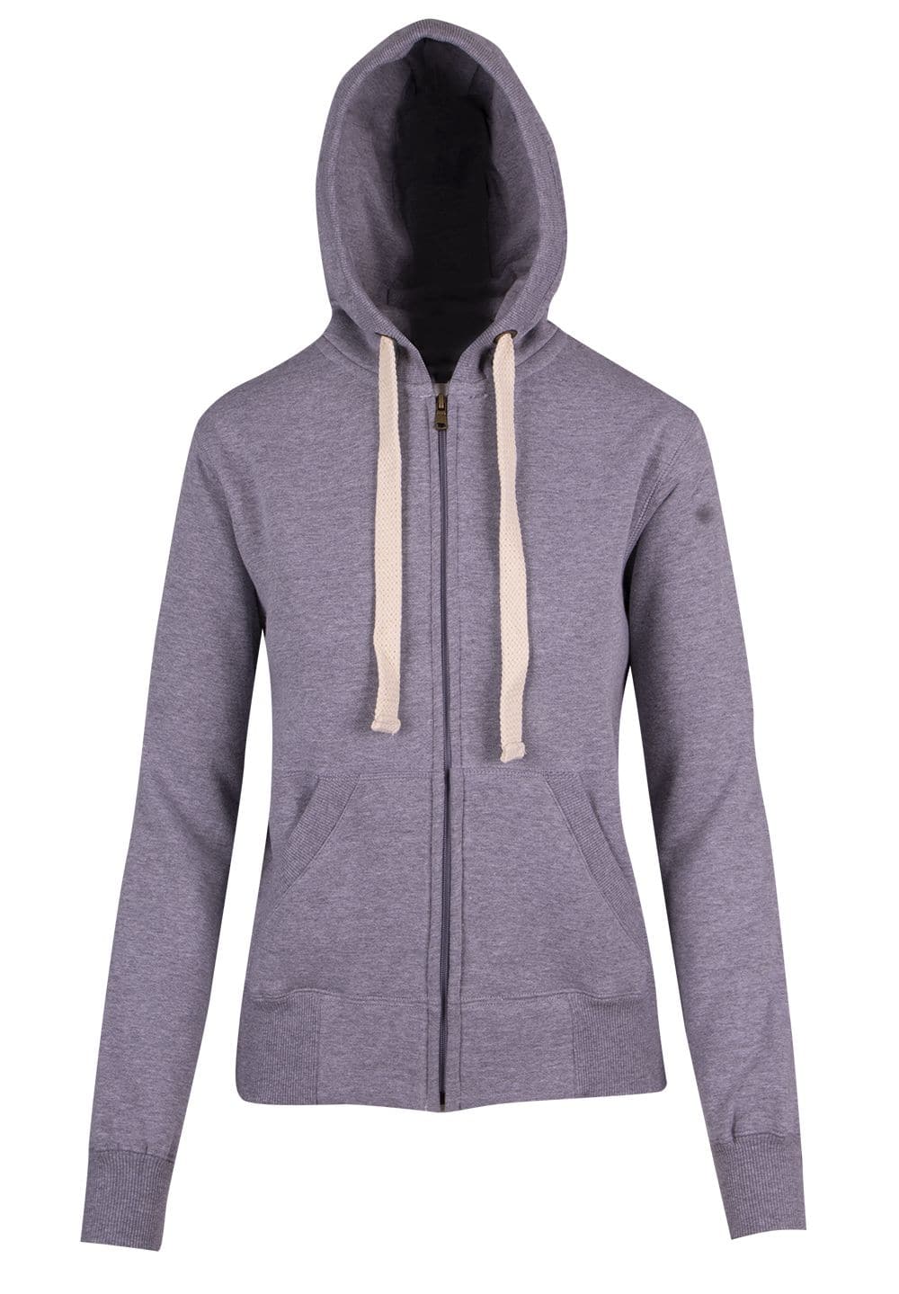Ladies/Junior Heavy Zip Fleece Hoodie - kustomteamwear.com