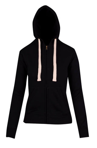 Ladies/Junior Heavy Zip Fleece Hoodie - kustomteamwear.com