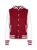 Maroon/White