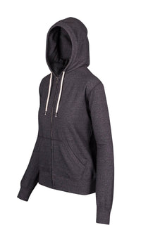 Ladies/Juniors Greatness Heather Zip Hoodie - kustomteamwear.com