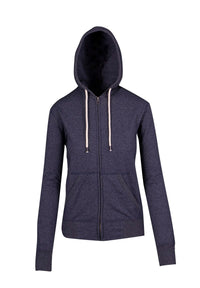 Ladies/Juniors Greatness Heather Zip Hoodie - kustomteamwear.com