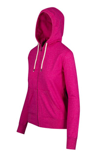 Ladies/Juniors Greatness Heather Zip Hoodie - kustomteamwear.com