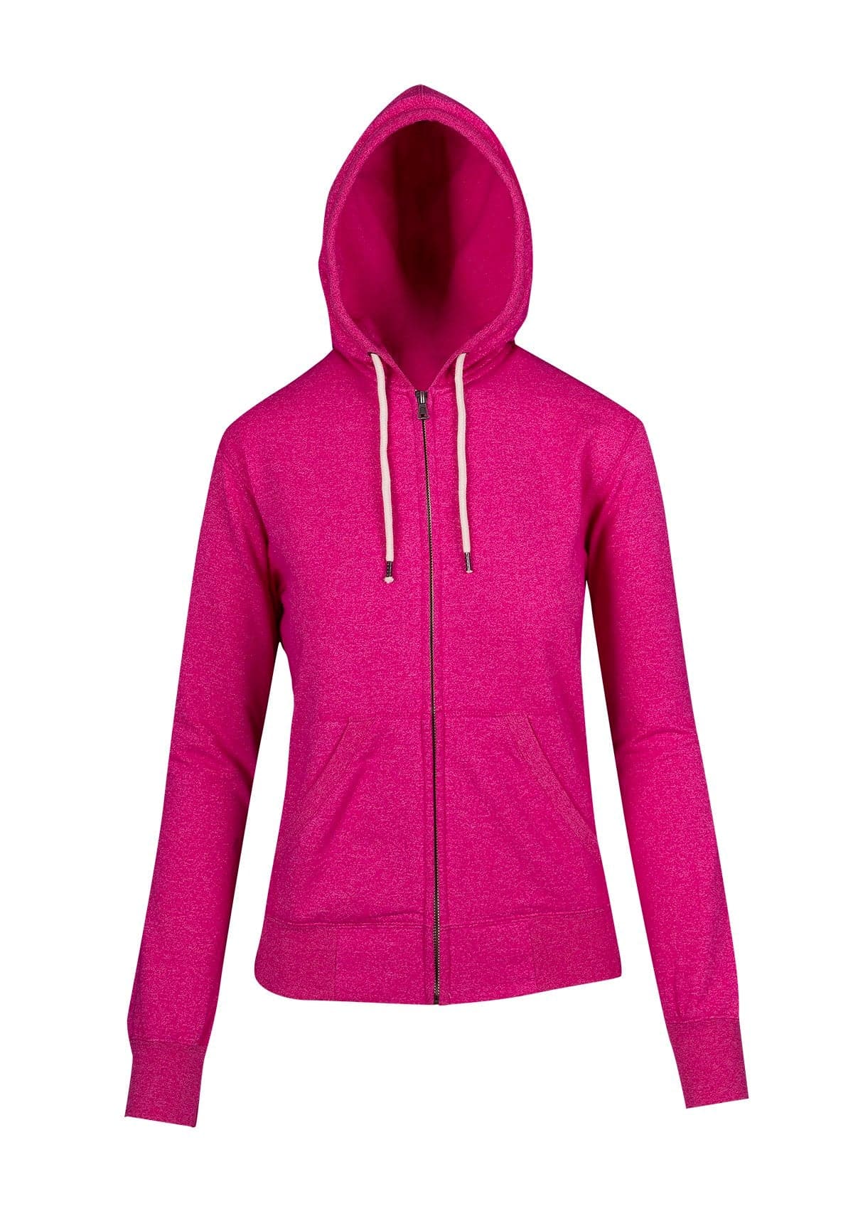 Ladies/Juniors Greatness Heather Zip Hoodie - kustomteamwear.com