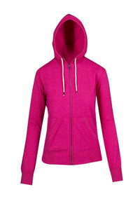 Ladies/Juniors Greatness Heather Zip Hoodie - kustomteamwear.com