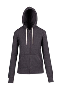 Ladies/Juniors Greatness Heather Zip Hoodie - kustomteamwear.com