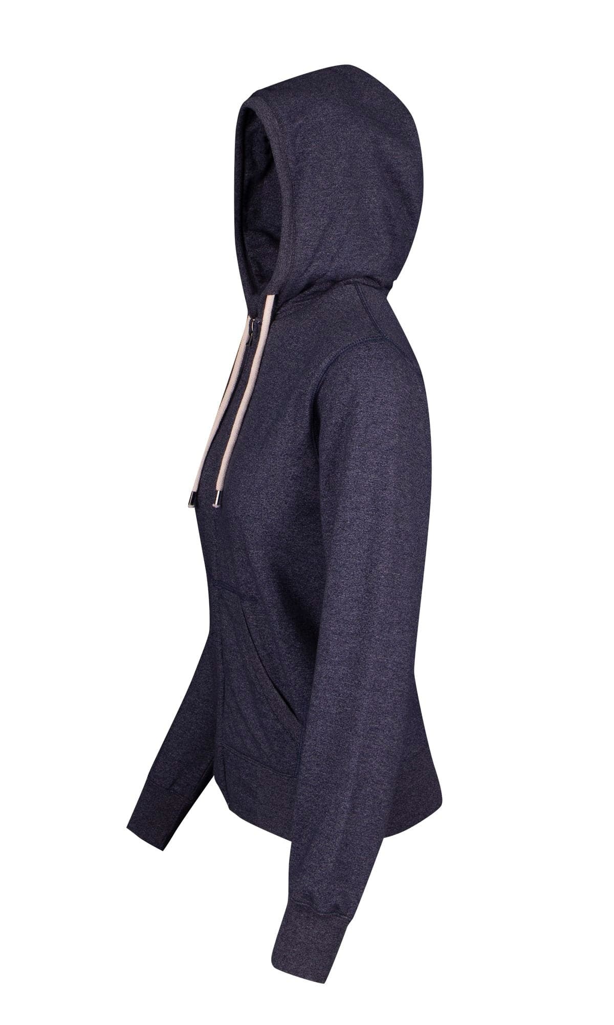 Ladies/Juniors Greatness Heather Zip Hoodie - kustomteamwear.com