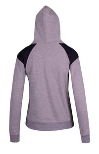 Ladies/Juniors Shoulder Contrast Panel Hoodie - kustomteamwear.com