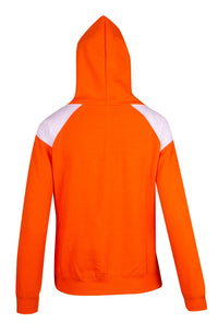 Ladies/Juniors Shoulder Contrast Panel Hoodie - kustomteamwear.com