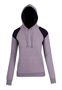 Ladies/Juniors Shoulder Contrast Panel Hoodie - kustomteamwear.com