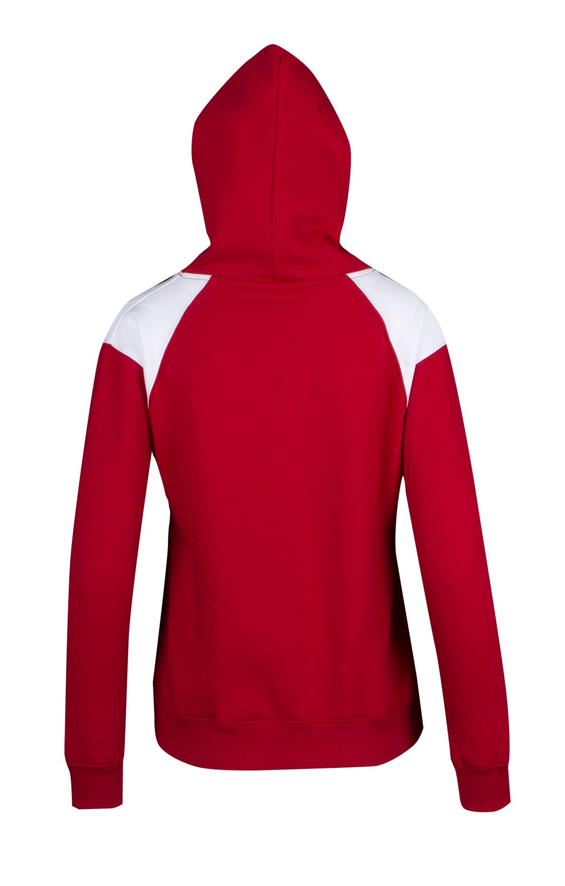 Ladies/Juniors Shoulder Contrast Panel Hoodie - kustomteamwear.com