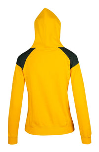 Ladies/Juniors Shoulder Contrast Panel Hoodie - kustomteamwear.com