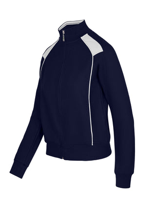 Ladies/Juniors Unbrushed Contrast Jacket - kustomteamwear.com