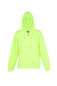 Ladies/juniors Zip Fluoro Hoodies - kustomteamwear.com