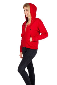 Ladies/Juniors Zipper Hoodies with Pocket - kustomteamwear.com