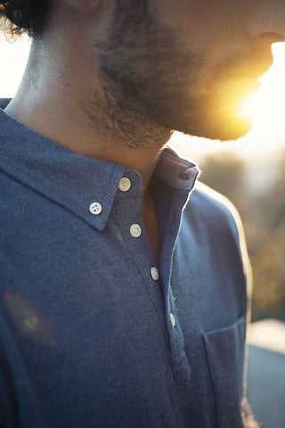 Larkford Men's Cotton Polo - kustomteamwear.com