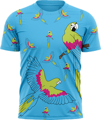 Majestic Macaw T shirts - fungear.com.au