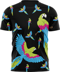 Majestic Macaw T shirts - fungear.com.au