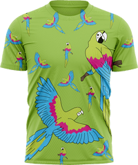 Majestic Macaw T shirts - fungear.com.au