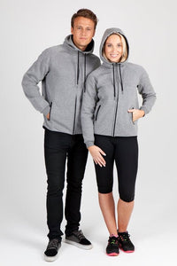 Men 320gsm Soft cotton/bonded polar fleece Hoodie - kustomteamwear.com