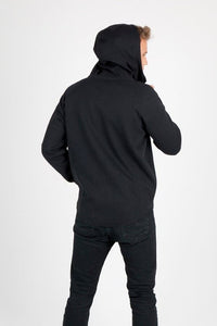 Men 320gsm Soft cotton/bonded polar fleece Hoodie - kustomteamwear.com