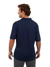 Mens 100% Cotton Pique Knit Polo - kustomteamwear.com