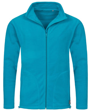 Men's Active Fleece Jacket - kustomteamwear.com