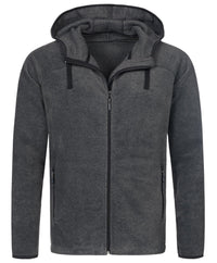 Men's Active Power Fleece Jacket - kustomteamwear.com