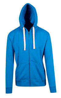 Mens Brushed Heavy Zip Fleece Hoodie - kustomteamwear.com