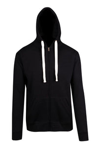 Mens Brushed Heavy Zip Fleece Hoodie - kustomteamwear.com