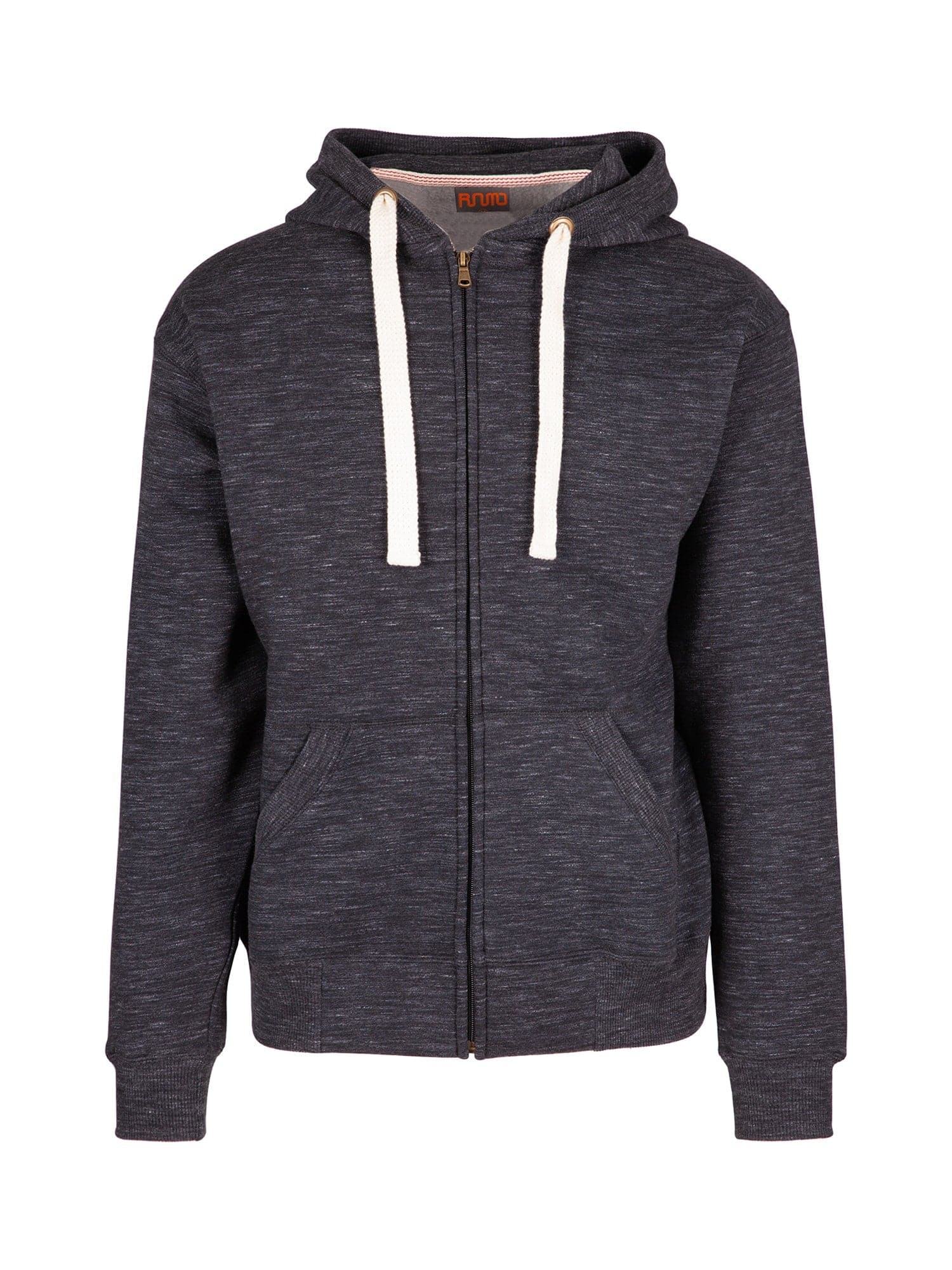 Mens Brushed Heavy Zip Fleece Hoodie - kustomteamwear.com