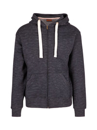 Mens Brushed Heavy Zip Fleece Hoodie - kustomteamwear.com