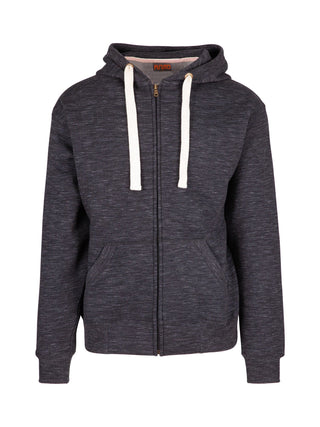 Mens Brushed Heavy Zip Fleece Hoodie - kustomteamwear.com