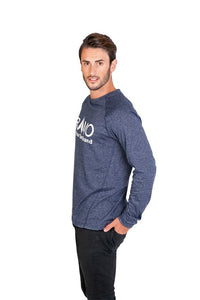 Mens Greatness Heather Long Sleeve - kustomteamwear.com