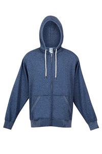 Mens Greatness Heather Zip Hoodie - kustomteamwear.com