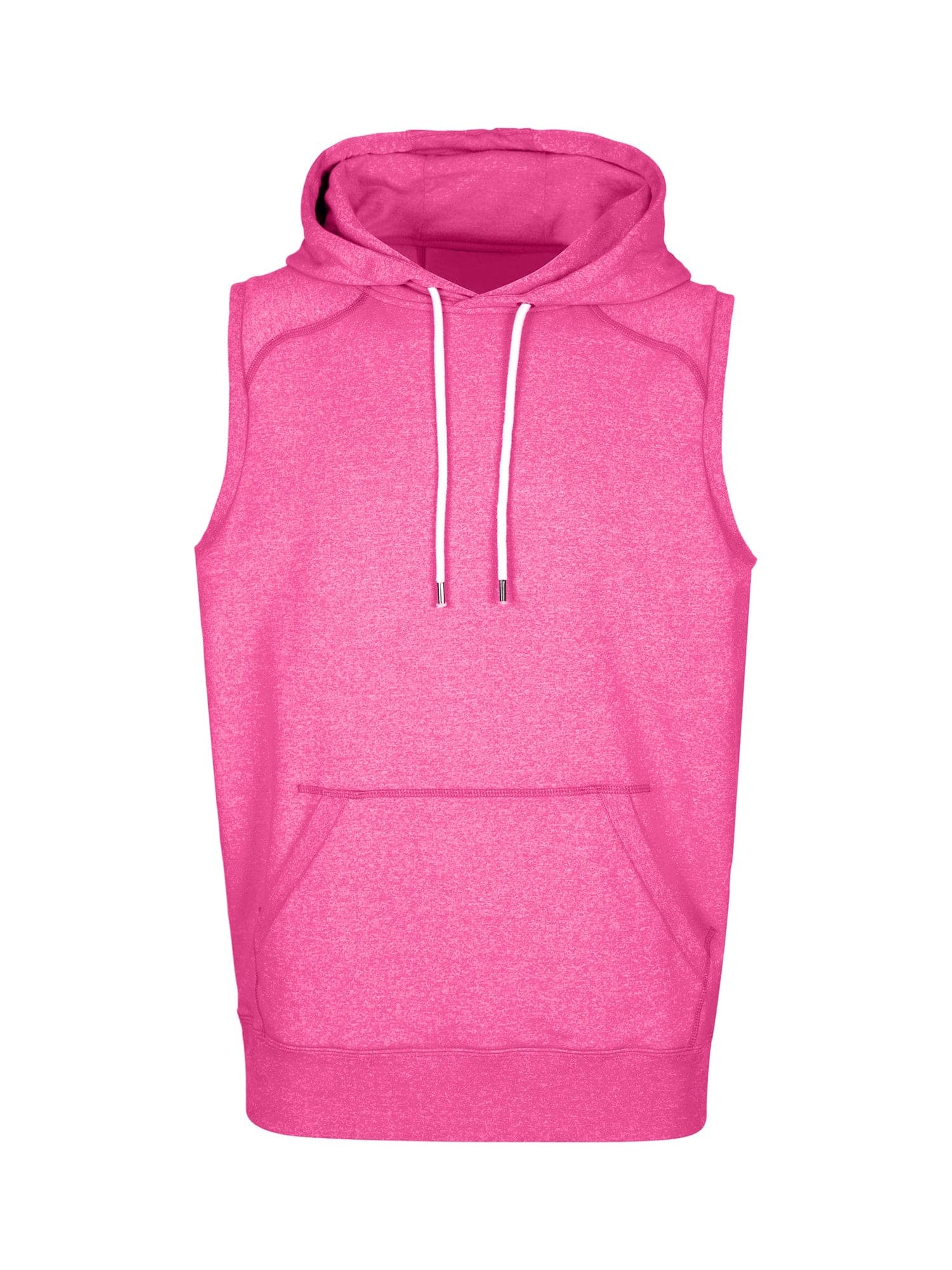 Men's Heather SLEEVELESS Hoodies - Greatness Range - kustomteamwear.com