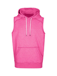 Men's Heather SLEEVELESS Hoodies - Greatness Range - kustomteamwear.com