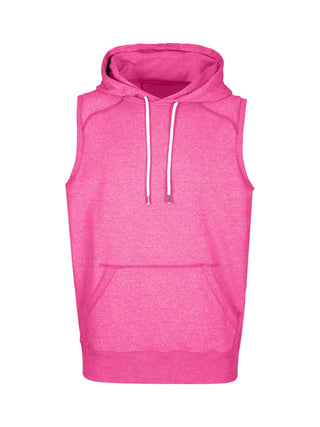 Men's Heather SLEEVELESS Hoodies - Greatness Range - kustomteamwear.com