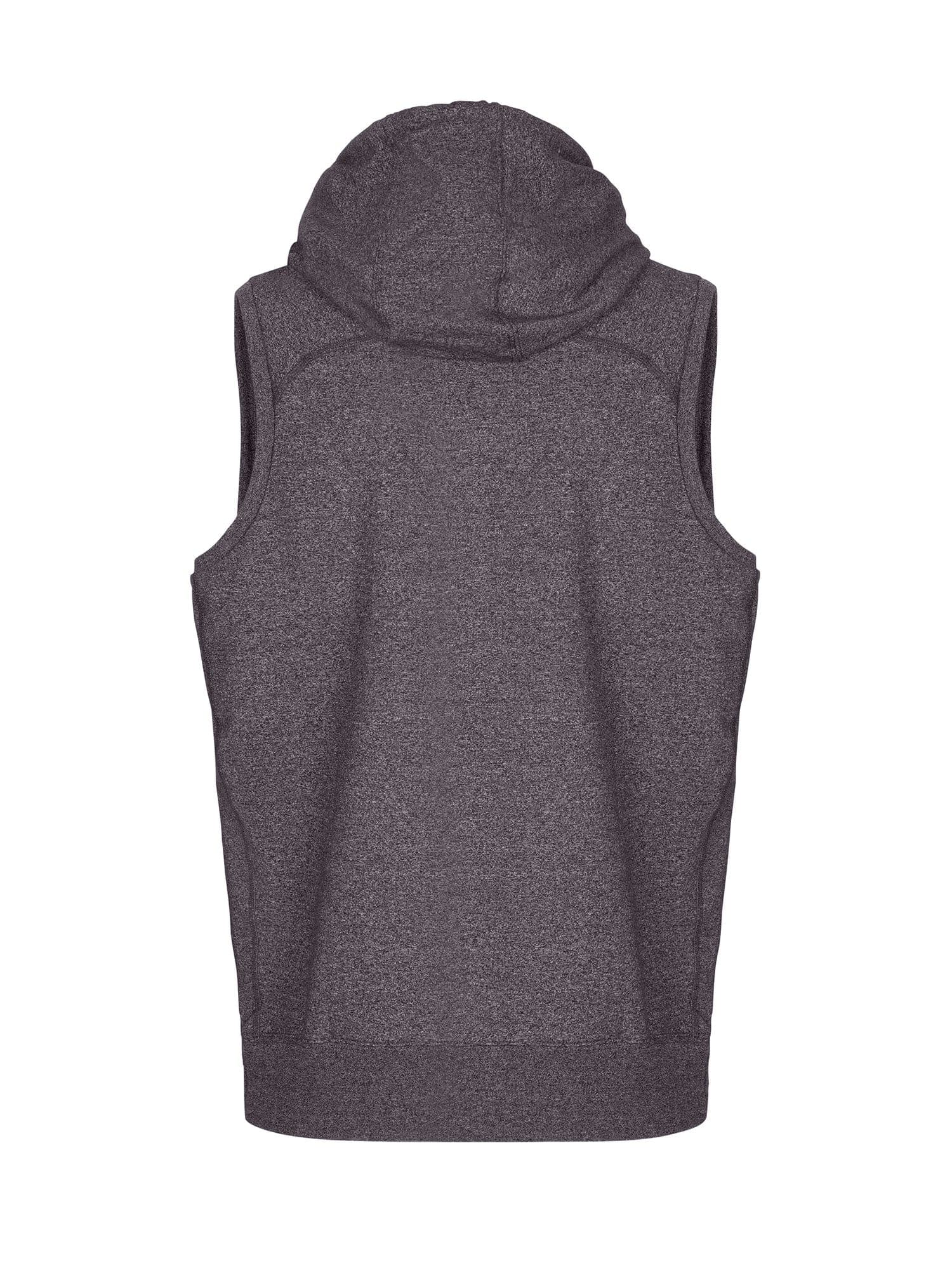 Men's Heather SLEEVELESS Hoodies - Greatness Range - kustomteamwear.com
