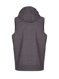 Men's Heather SLEEVELESS Hoodies - Greatness Range - kustomteamwear.com