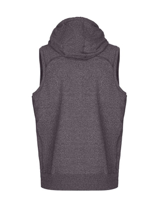 Men's Heather SLEEVELESS Hoodies - Greatness Range - kustomteamwear.com