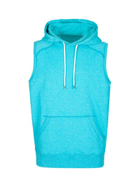 Men's Heather SLEEVELESS Hoodies - Greatness Range - kustomteamwear.com