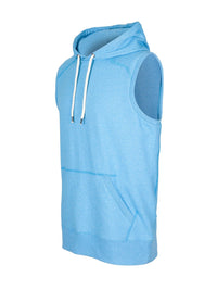 Men's Heather SLEEVELESS Hoodies - Greatness Range - kustomteamwear.com