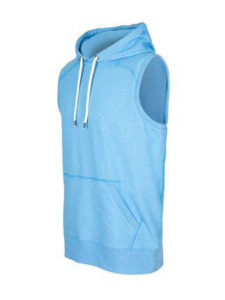 Men's Heather SLEEVELESS Hoodies - Greatness Range - kustomteamwear.com