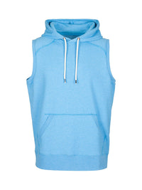 Men's Heather SLEEVELESS Hoodies - Greatness Range - kustomteamwear.com