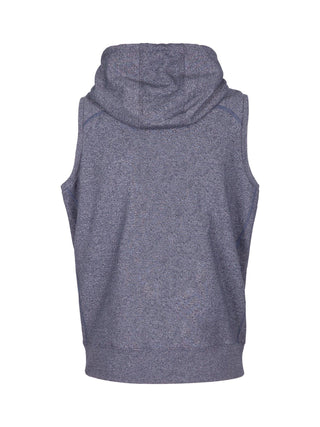 Mens Heather SLEEVELESS ZIP Hoodies - Greatness Range - kustomteamwear.com